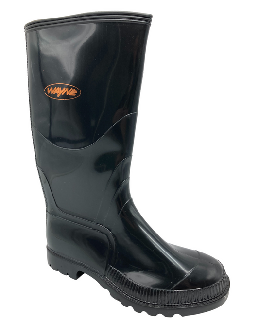 WAYNE GUMBOOTS BLACK