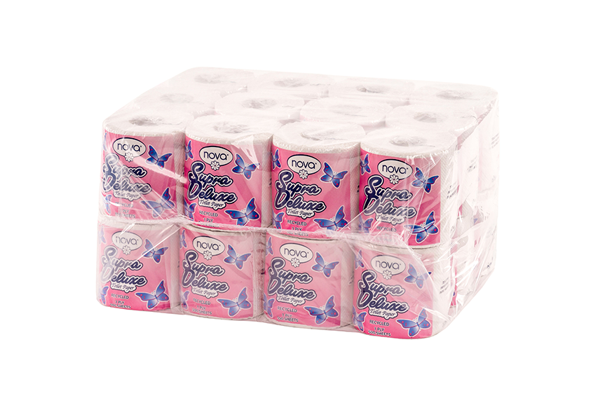 NOVA WRAPPED TOILET PAPER PACK 1PLY 48'S